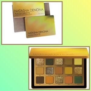 Natasha Denona Yucca Palette - Green, Gold, and Yellow Hues